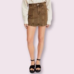 We The Free (Free People) Brown Fade Mini Size 2/26